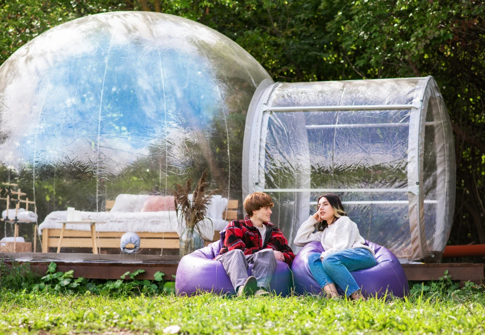 how to make your own bubble tent