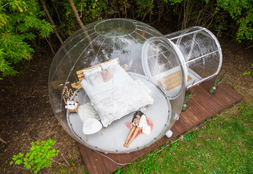 how to make your own bubble tent